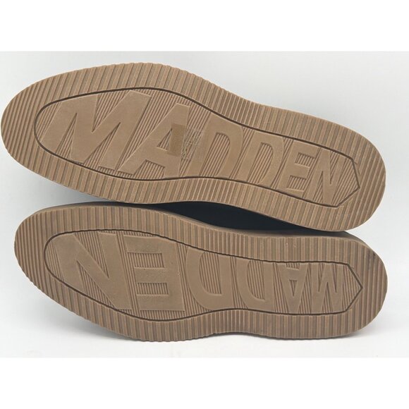 Madden Mens Ortholite Black Lace-Up Shoes Size 9 With Brown Sole main image 8